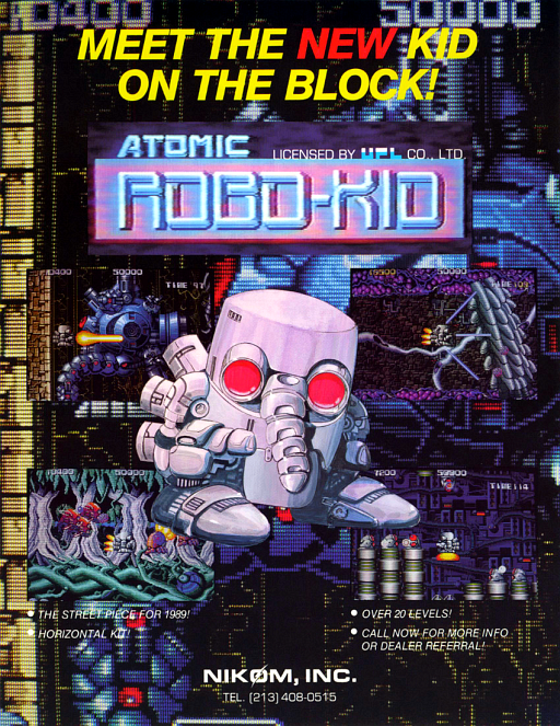 Atomic Robo-kid MAME2003Plus Game Cover